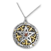 Sir Gawain's Glyph Gothic Pentagram Necklace