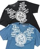 DKNY - DKNY Jeans City Shield V-Neck T-Shirt