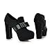 Charm Foot Fashion Bows Womens Platform High Heel Shoes Ankle Boots
