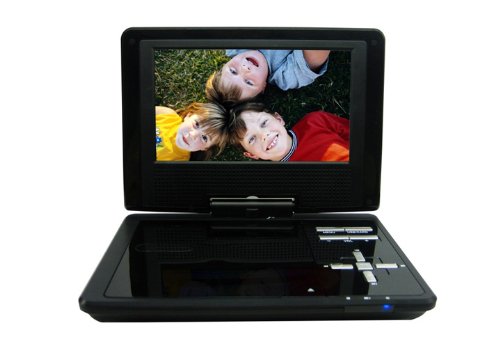 iView 760PDVX 7-Inch Portable DVD Player, Black