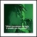 Bob Marley Poster Kunstdruck und Kunststoff-Rahmen - Gras - When You Smoke The H von Bob Marley - alle Infos