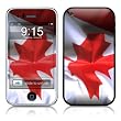 Canadian Flag Design Protector Skin Decal Sticker for Apple 3G iPhone / iPhone 3GS 3G S