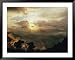 The Volcanic Cone of Santa Maria Pierces the Clouds in the Western Highlands of Guatemala National Geographic Collection Framed Art Poster Print by Joe Scherschel, 49x39