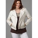 Avenue Plus Size Motorcycle Jacket 