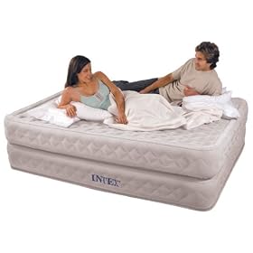 Intex Rising Comfort Air-Flow Raised Airbed Set by Intex