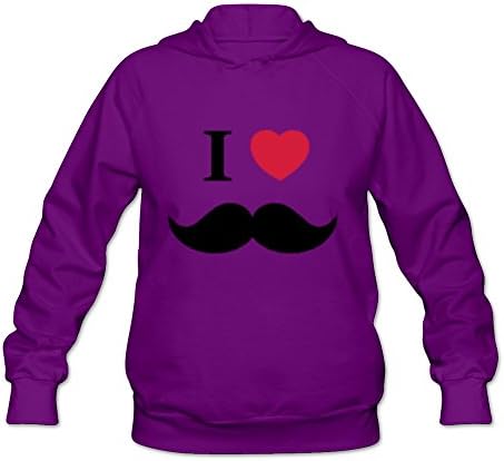 I Love Beards Discount Hoodie Personalized ForYouth Purple