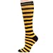 Southern Miss Golden Eagles Ladies Gold-Black Striped Knee-High Socks