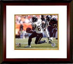 Antonio Gates signed San Diego Chargers 8X10 Photo Custom Framed- Gates Hologram