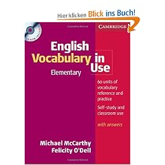 English Vocabulary in Use Elementary + CD
