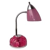 Desk Organizer Lamp - Pink