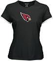 Arizona Cardinals Women's Pink Frosted Logo Cap Sleeve Tissue Tee