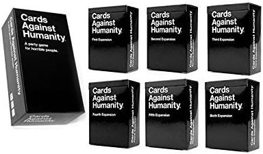 Cards Game Against Humanity Base Game + Expansions 1-6 + Fantasy Bonus!!