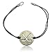 Hockey Sun Impression Bracelet - Black Cord