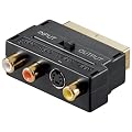 Scart Cinch Adapter vergoldete Kontakte