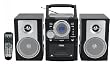 NAXA NX-425 Portable VCD/MP3/CD Player with AM/FM Stereo Radio Cassette Player/recorder, Twin Detachable Speakers & Remote Control