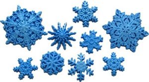First Impressions Molds Silicone Mould - Snowflakes 