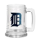Detroit Tigers 15oz Glass Tankard