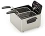 Presto 5466 0ProFry Stainless-Steel Dual-Basket Immersion-Element 12-Cup Deep Fryer