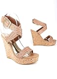Woven Strap Faux Cork Wedge 41czRnVqX L. SL160 Woven Strap Faux Cork Wedge