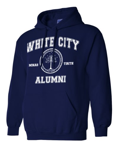 Sun Frog Shirts Adult White City Alumni Hoodies