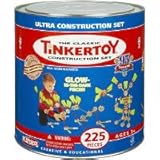 Tinkertoy Glow in the Dark Construction Set - 225 Pieces