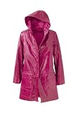 Newport Hooded Glazed Leather Car Coat