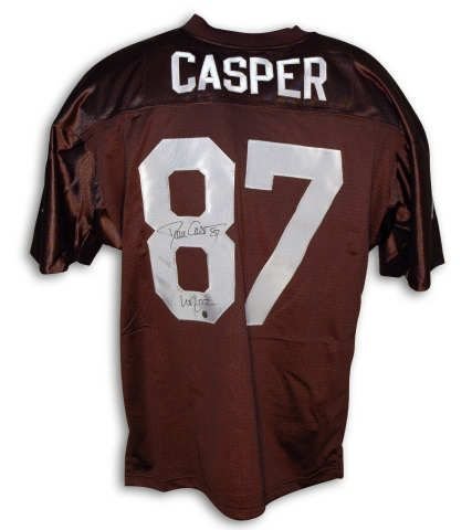 Autographed Dave Casper Oakland Raiders Black Throwback Jersey