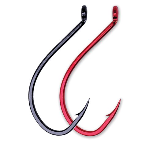 VMC 7199 Ultimate Live Bait Octopus Hooks Color: Tin Red (TR); Size: 4