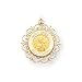 14k Matka Boska Medal Pendant