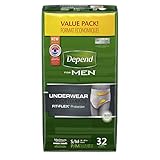 UPC 036000125399 product image for Depend Maximum Absorbency Underwear for Men, Small/Medium, 32-Count Packaging Ma | upcitemdb.com