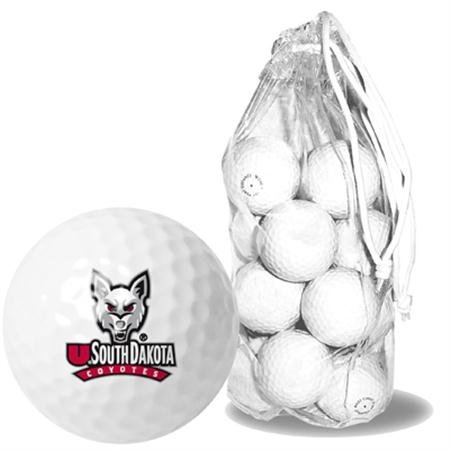 South Dakota Coyotes Ncaa Clear Pack 15 Golf Balls