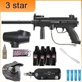 Tippmann A-5 3 Star Nitro Paintball Gun Package
