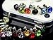 Eshop 10pc Bow Bing Crystal Earphone Jack Accessory Cellphone Charms Anti-dust Dustproof Earphone Audio Headphone Jack Plug Stopper for Iphone 4 4s Samsung Galaxy S2 S3 Note I9220 HTC All 3.5mm Ear Jack-color Random Rend