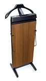 CORBY 4400 TROUSER PRESS. 15 & 30 MINUTE TIMER. WALNUT WOOD EFFECT FINISH. 240 VOLTS / 230 WATTS