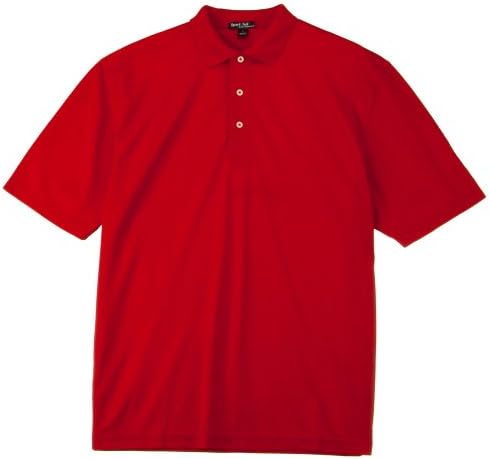 Dri Mesh Sport Polo - Red XS