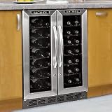 Wine Enthusiast 42 Bottle Wine Cellar (2-Temp - Built-in) (Stainless Steel T