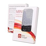 DURAGADGET Clavier Mini Bluetooth sans fil pour HP iPAQ rw6815, General Mobile DST-L1, Huawei Ideos, Motorola Defy, Google Nexus S - Portatif et Pratiquepar Duragadget