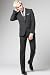Limited Collection Grey Stripe Single Breasted 1 Button Jacket