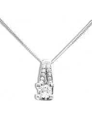 New 0.65 ct CERTIFIED Diamond And Platinum Pendant PT65001AA50