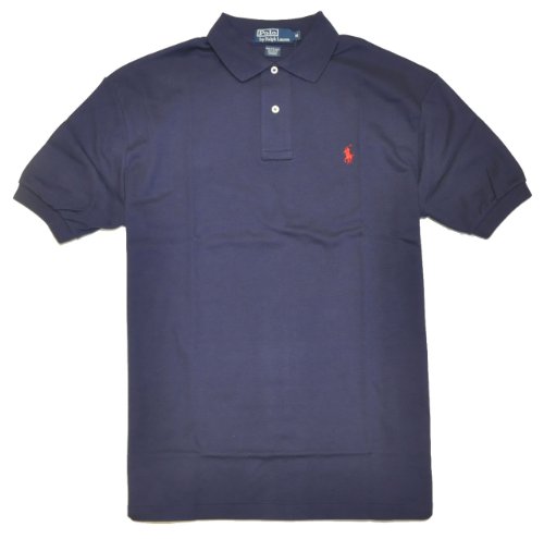 Polo Ralph Lauren The Interlock Shirt Men Classic fit T-shirt (X-Large, Navy)