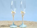 Starfish beach theme Toasting glasses set (Set of 18)