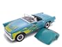 1956 Ford Thunderbird Street Rod Blue/Flames 1/24
