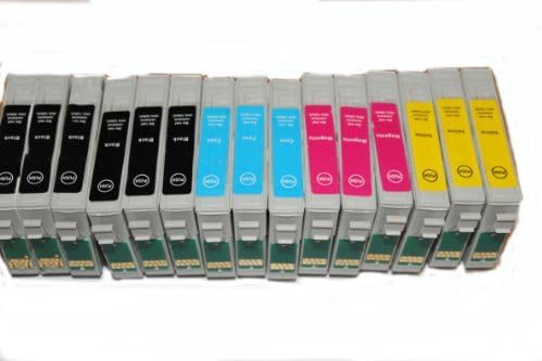 Wantmoreink 15 Epson Compatible Ink Cartridges for Epson Stylus Photo D68 D88 DX3800 DX3850 DX4200 DX4250 DX4800 DX4850 (3 SETS PLUS 3 BLACKS) Supplied by Delcomcomputers and Wantmoreink