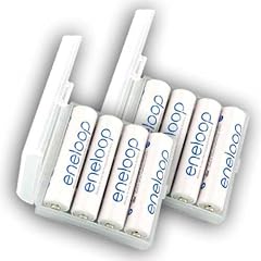Sanyo eneloop Akku Micro AAA HR-4UTGA 8x und 2x AccuSafe AAA