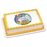 Phineas and Ferb - Agent P Arrives Edible Icing Cake Topper Party Accessory