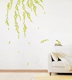 Weeping Willow Mural Wall Decor Sticker KR-0022