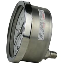 REOTEMP PR Series Heavy Duty Repairable Pressure Gauge