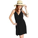 Palm Island Racerback Twist Cover Up Dress