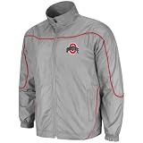 NCAA Men's Ohio State Buckeyes Gunner Full Zip Jacket (Charcoal, Small)