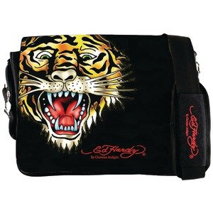 ED HARDY B3LEOTIG Leo Tiger Messenger Bag